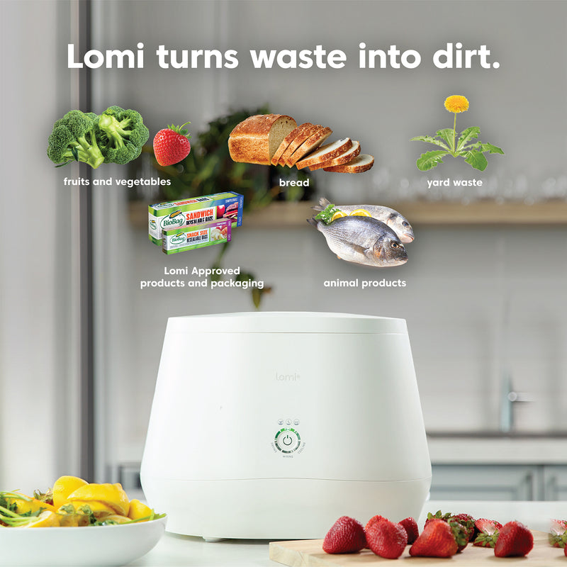 Lomi turns waste into dirt