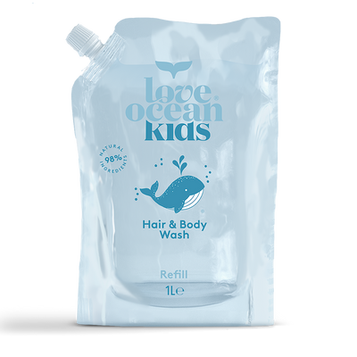 Love Ocean Kids Refill pouch hair and body wash