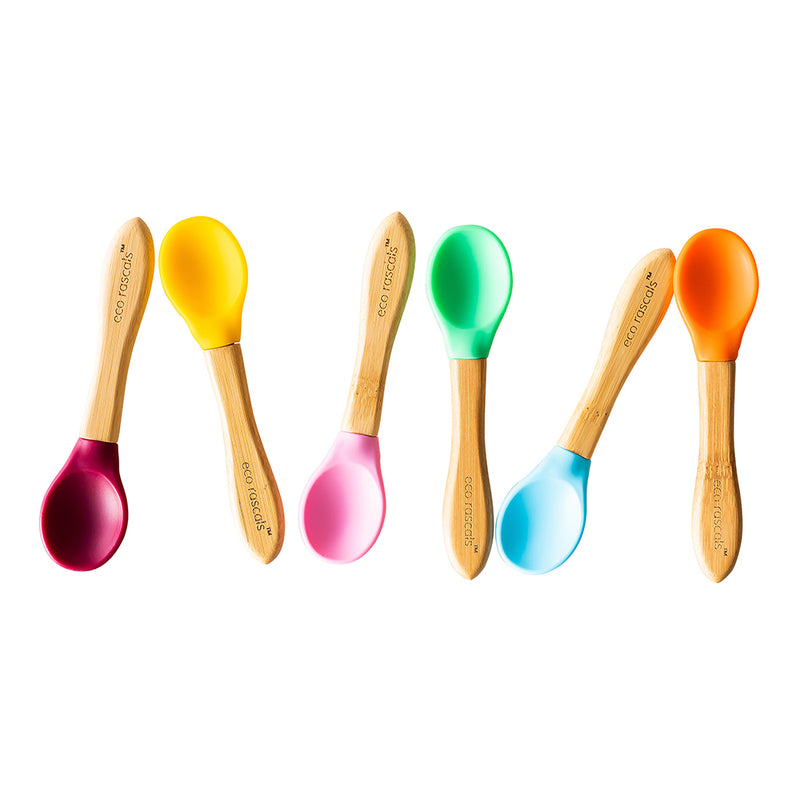 Set of silicone spoons