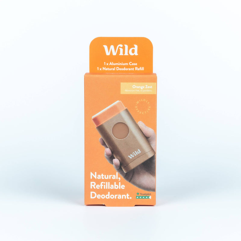 Wild - Refillable, Natural Deodorant Applicator With Refill