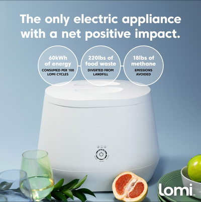 Lomi The only electric appliance with a net positive impact
