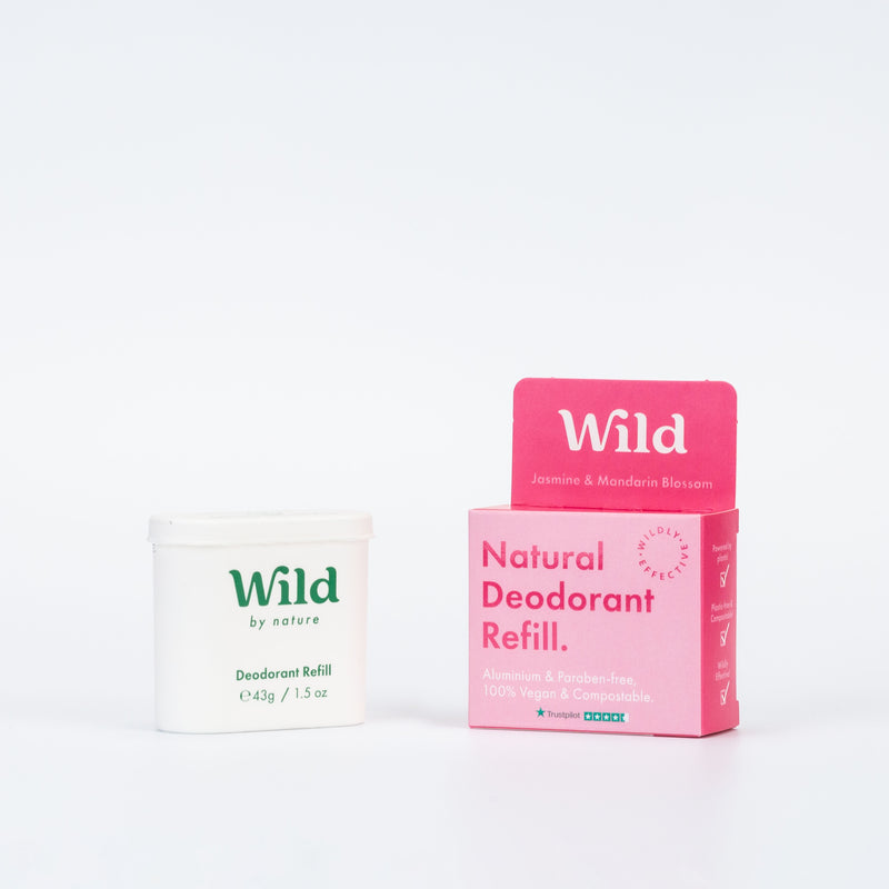 Wild - Natural Deodorant Refills (various scents available)