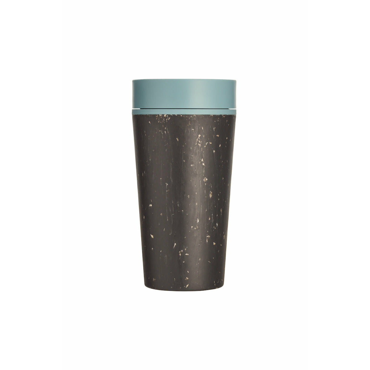 Reusable coffee cup black and blue