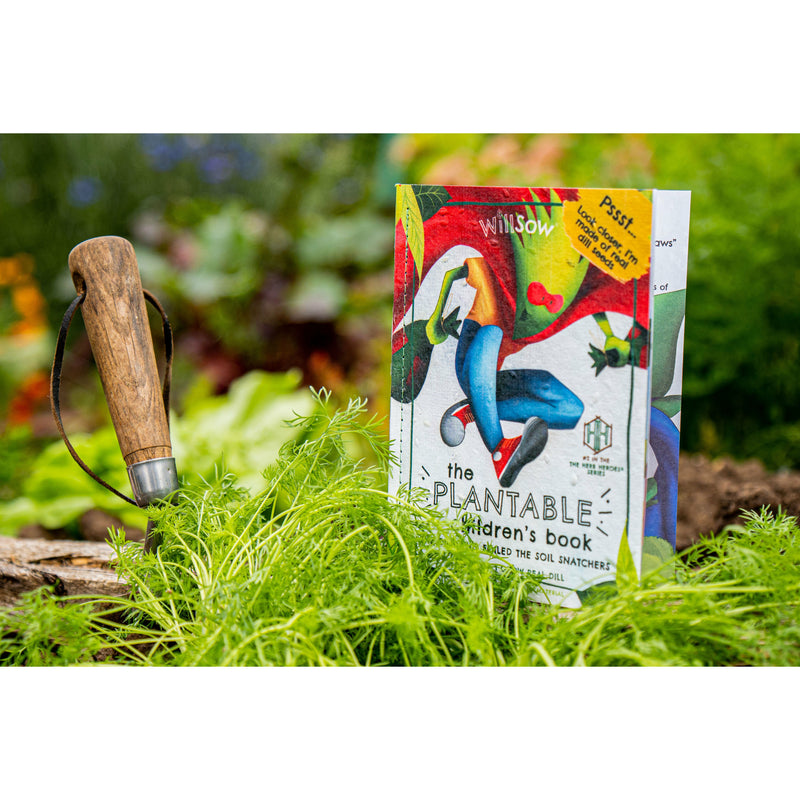 Plantable children book dill outdoor