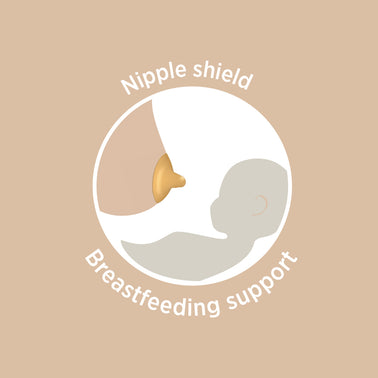 Hevea Pack nipple shield medium size illustration