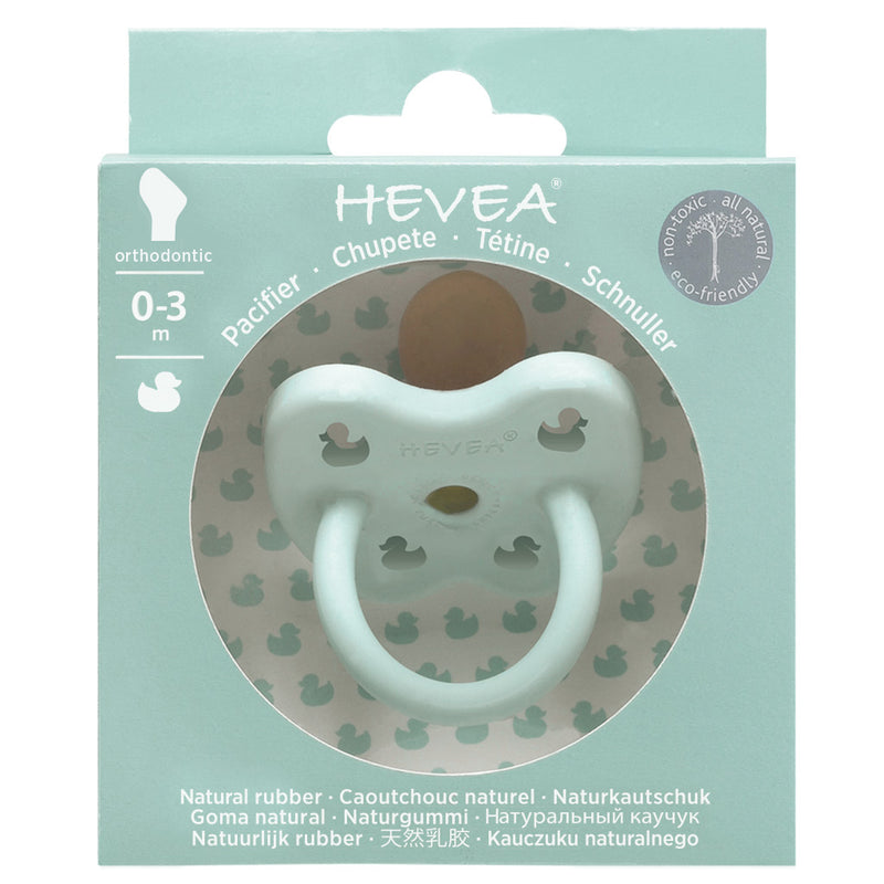 Hevea pacifier orthodontic mellow mint in packet