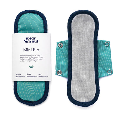 Wear em out reusable period pad mini flo