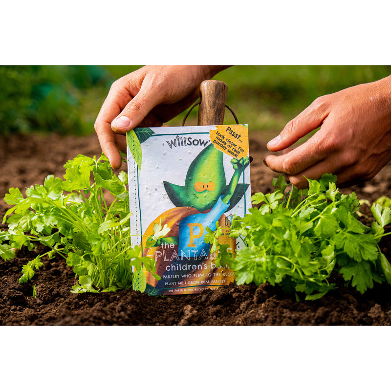 Plantable children book outdoor