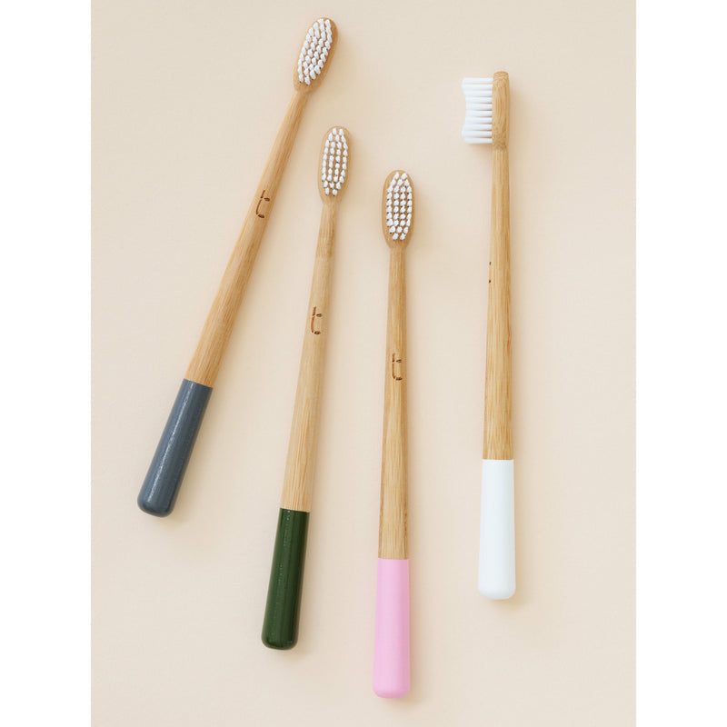 Bamboo toothbrush all colours
