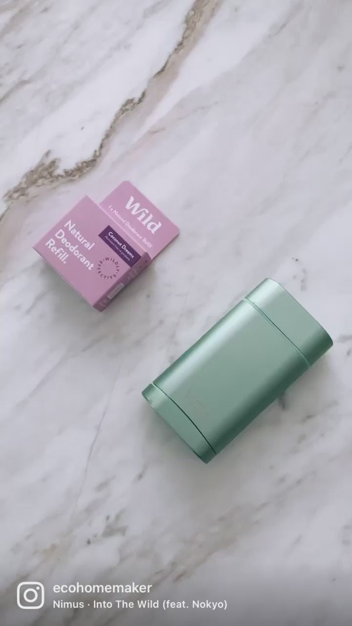 WILD deodorant refills DEMO video